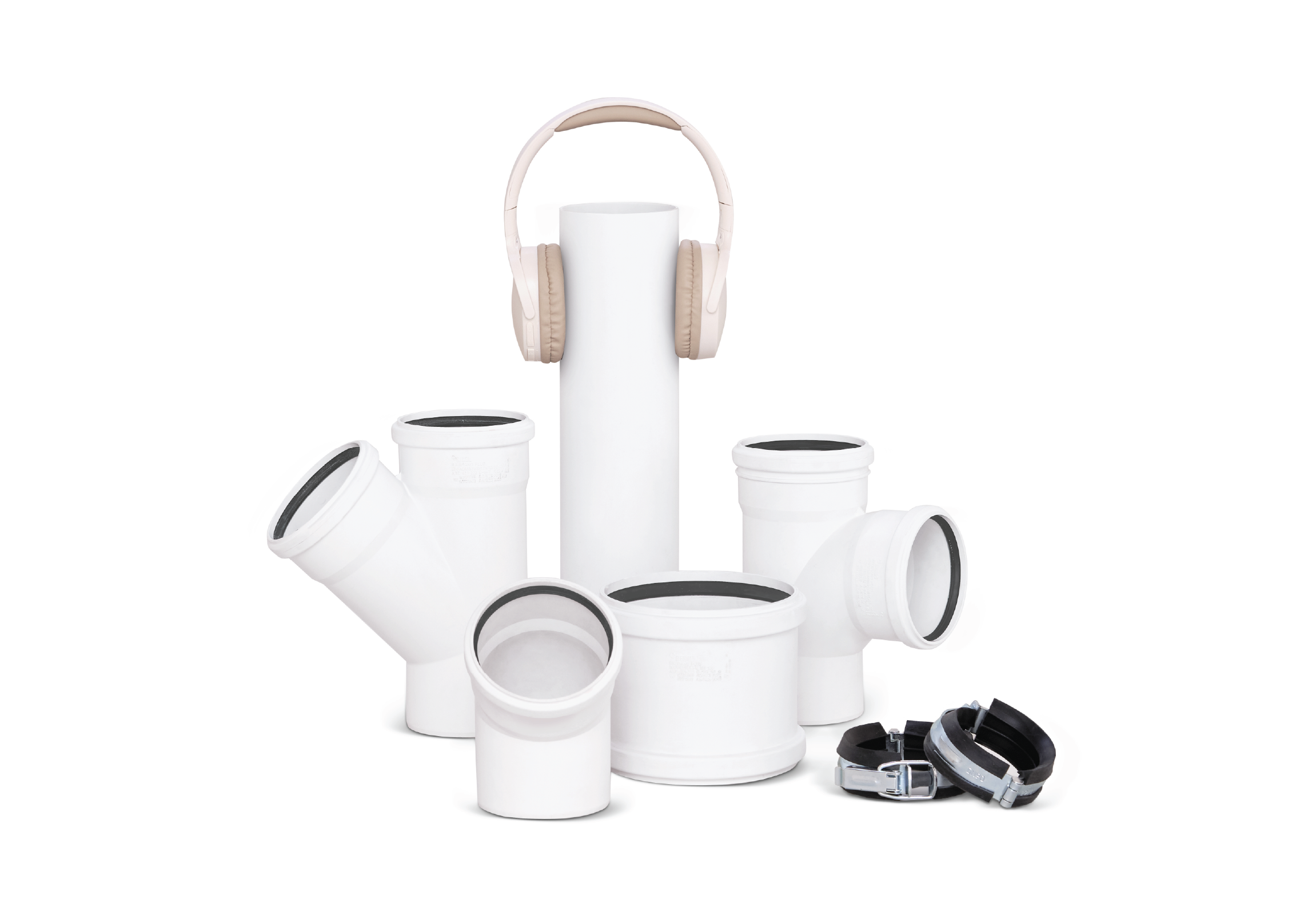 Rehau Raupiano Plus pipes and fittings